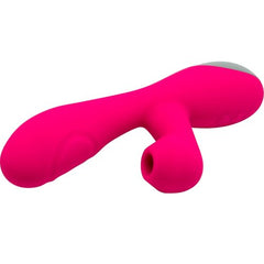 ALIVE- CARIBBEAN SHINE VIBRADOR Y SUCCIONADOR FUCSIA