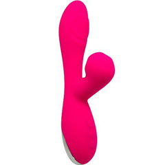 ALIVE- CARIBBEAN SHINE VIBRADOR Y SUCCIONADOR FUCSIA